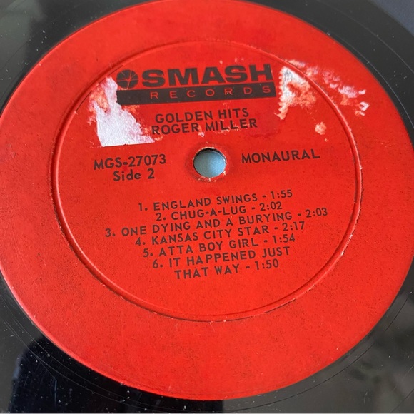 Rodger Miller Golden Hits Vinyl Record - Picture 6 of 7